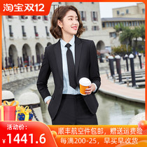 Men and womens professional clothes with the same set of sales department group purchase work clothes white collar workers workplace dress 4s shop sales tide tide
