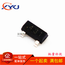 New TL431 CJ431 TL431A 431 silk SOT23 regulator 0 5% accuracy (50)