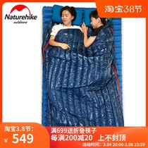 Naturhike Norway Down Sleeping Bag Adults Outdoor Super Light Camping Single Portable Winter Thickened anti-chill