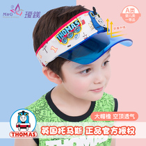 Childrens sun hat Empty top sunscreen summer thin sun hat Baby Thomas summer cap UV protection