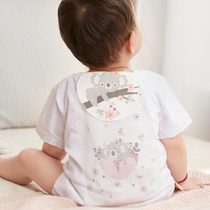 Sweat towel for boys and girls in pure cotton kindergarten in summer mat back all cotton boys and children baby sweat towel