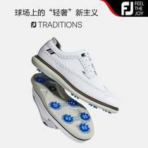 FootJoy golf shoes mens Taditions Classic with nails new FJ light weight golf sneakers