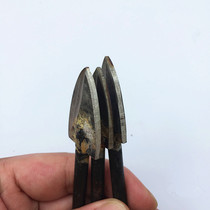 6mm pointed welding knife Straight mill polishing set knife root carving wood carving embryo grinding two-edged sharp knife flat welding knife