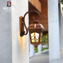 Wall Lamp Outdoor Waterproof Garden Villa Large Doorway Balcony External Wall Light Hallway Stairs New Chinese Outdoor Courtyard Lamp
