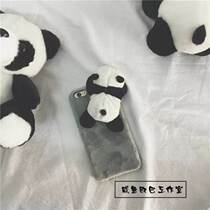 Suitable for Huawei Glory 8 plush phone case Play 7 7c Panda Glory 6x Female Mai Mans 6 5 Furry no