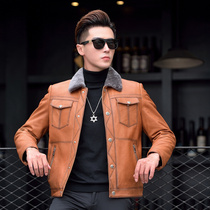 2021 New Haining Fur Fur Costume Mens Fur Garment Garment Garment Mans Fur Garment