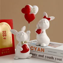 Engagement wedding light extravagant gift Wedding Rabbit creative sending family Bestie newlyweds Wedding Bridal Bridal Bridal Escort Gift