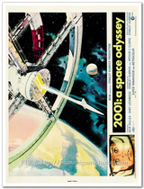 2001 Space Odyssey Kubrick Movie Poster Art Movie Decorative Painting