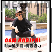 Mermaid flagship store official website Fisherman hat Fishing hat Summer fishing sunscreen breathable fishing sunscreen equipment