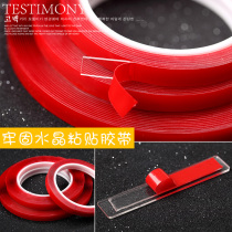 Nail transparent double-sided glue Crystal adhesive tape Double-sided adhesive incognito nail shop nail piece work display glue special