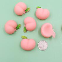 Decompression simulation dog stereo creative fart peach pinching band soft rubber material vent decompression cute