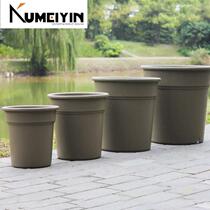 -new imitation ceramic resin plastic flower pots large gree