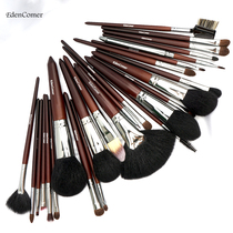 Wool loose paint brush foundation brush eye shadow brush blush brush high gloss lip brush single beginner makeup tool makeup brush