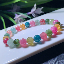 7 4 Mummy 16 6 gr Candy Color Iridescent Single Ring Handstring Basil Natural Beers Bracelet Women Wonf 11849