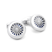 King of British Tateossian cufflinks RT light luxury French fashion turbo engine cufflinks men shirt sleeves