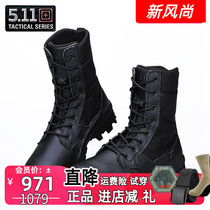  5 11 combat boots Mens summer boots Mens special forces breathable 511 training shoes 12339 black tactical boots