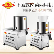 Lion City multi-function electric vegetable cutting machine Commercial minced meat vegetable machine Stainless steel vegetable stuffing machine Brake vegetable machine Household granule machine