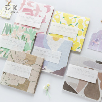  Xinmotella material paper 40 sheets of background paper large-size bottoming material simple salt hand account collage notes