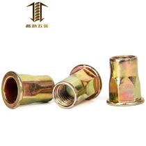 Flat head semi-hexagon rivet nut Rivet nut rivet nut rivet nut Countersunk rivet nut M4M5M6M8M10M12