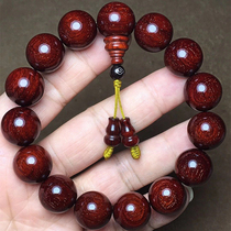 Pick and drain (old material multi-Venus) small leaf purple sandalwood 15mm Buddhas handstring collection of gifts