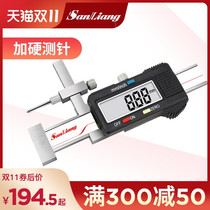 Japan's three-quantity apparent deodor scale deviation rule high and low-calorie differential scale high accuracy 0 01mm