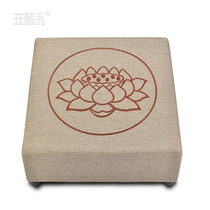 Solemn Pint cushion Baiver cushion Cushion Zen cushion Cushion Kowtow Kowtow Mat Bau Tuba Lotus Linen Bouba Mat