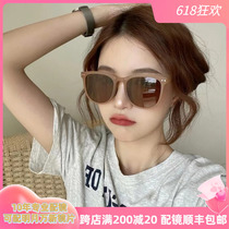 Folding sunglasses female summer anti-ultraviolet glare super light myopia sunglasses driving special polarized glasses 2022 tide