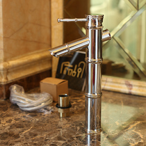 Full copper antique faucet face basin Lower tap Packaged table Basin Tap Plus High Toilet Household Tap 10