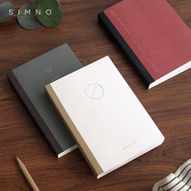 Literature and art day a6 portable hand Ledger sub-core small blank square thick notebook diary book