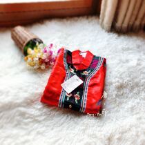 Bright and clear classical Chinese womens clothing genuine silk embroidered horse chia pure handmade disc buckle JIN-01