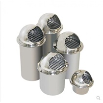 Exhaust port Outdoor exhaust stainless steel hood retaining wall smoke valve exhaust port rain cover ventilation wall gas stove