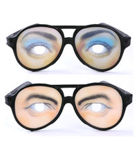 Halloween supplies party props tricky toys photo props funny peoples and womens glasses