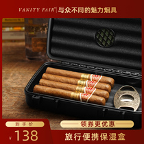 VANITY FAIR HUMIDOR PORTABLE HUMIDOR HUMIDOR IMPORTED ABS RESIN SEALED WATERPROOF PROTECTIVE CASE