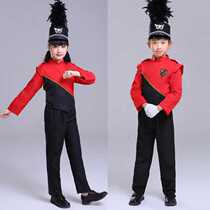 New drum suit Young Pioneers flag-raiser clothing childrens honor guard clothing drummer suit