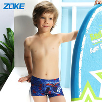  zoke Zhouke childrens swimsuit Boys boxer shorts primary school student baby swimsuit new medium and large childrens swimming trunks