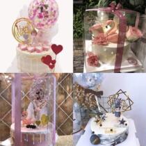 Dongying City Weihai City Taian Angel Flamingo Birthday Cake Net Red ins Store Jining City Entity Guangrao