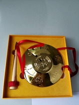 Wancharacter five Black two yellow bronze gong lifting pieces