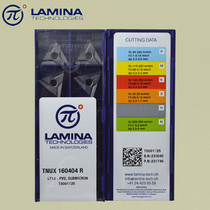 Swiss Lamina turning blade TNUX160404R LT10 Cemented Carbide PVD coating Positive new packaging