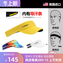 American HALO empty hat men and women summer sun hat outdoor sports hat marathon running sweat quick hat