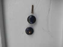 Shengyuan musical instrument hardware accessories factory direct repair piano lower door black handle original high quality real shot