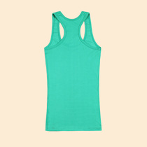 Summer slim all-match bottoming vest solid color Y-shaped sling womens coarse thread I-shaped vest