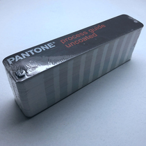 PANTONE process guide uncoated PANTONE four color CMYK international standard color card DS edition