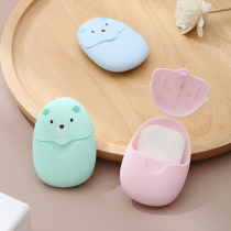 Travel soap tablets portable mini supplies travel cleaning artifact travel bath wash bag set men go out