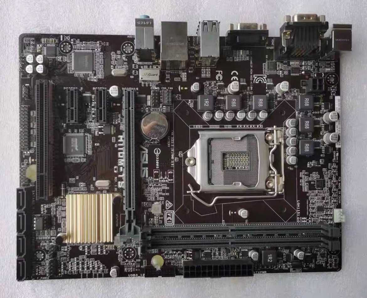 Asus ASUS H110M-TS 1151 needle motherboard General H110M-K supports six generations of seven generations of CPUs