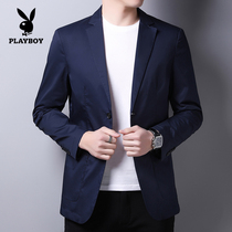 Playboy autumn casual suit men Korean trend slim suit jacket men Business handsome