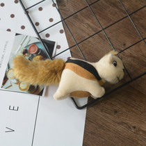Ky * en tail single squirrel BB call voice toy dog cat dog dog dog toy fight toy