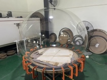 Acrylic half ball 3m hemispherical Christmas ball Color decorative hanging ball ball cover Plexiglass transparent ball