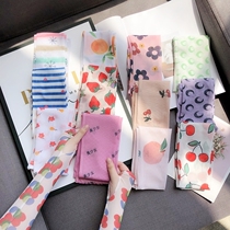  Ice sleeves female ins all-match mesh sunscreen sleeves tide ice silk extended summer gloves thin sunscreen electric car