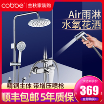 Cabe bathroom constant temperature bath bathroom shower shower set nozzle shower household all copper faucet