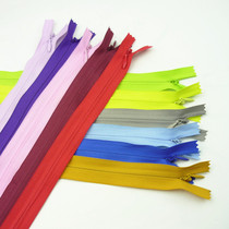 25cm woven fabric invisible zipper skirt trousers long dress plush toy doll pillow zipper accessories